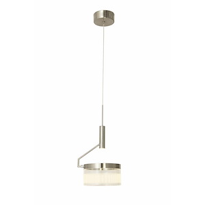 Fleming - 13W 1 LED Off-set Pendant-12 Inches Tall and 7.75 Inches Wide
