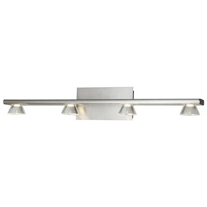 Jet - 36W 4 LED Bath Vanity-4.72 Inches Tall and 31.73 Inches Length