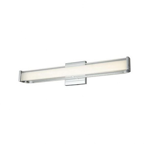 Bend - 25W 1 LED Bath Vanity-4.8 Inches Tall and 24 Inches Length