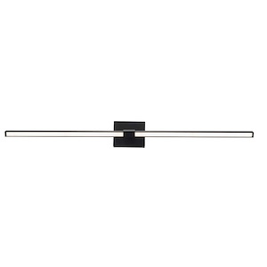 Epee - 38W 1 LED Pivoting Arm Bath Bar-2.5 Inches Tall and 42 Inches Length