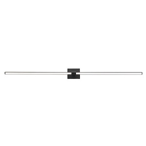 Epee - 48W 2 LED Pivoting Arm Bath Bar-2.5 Inches Tall and 58.1 Inches Length