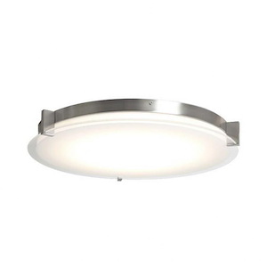Matrix - 40W 1 LED Flat Round Low Profile Flush Mount-1.97 Inches Tall and 18 Inches Wide - 1309694