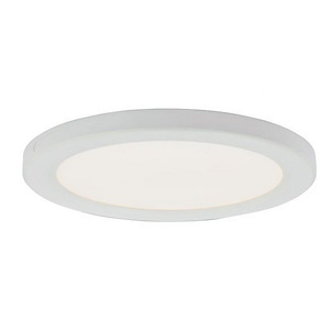 Trix - 15W 1 LED Slim Disc Flush Mount -0.5 Inches Tall and 9 Inches Wide - 1309697