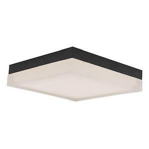 IceCube - 25W 1 LED Flush Mount-2.58 Inches Tall and 12 Inches Wide