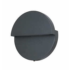 Mona Lisa - 9W 1 LED Round Up and Down Wall Mount-8 Inches Wide