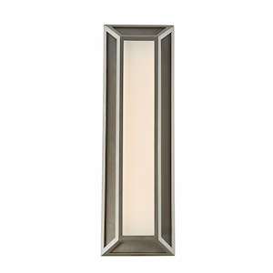 Cell - 16W 1 LED Low Profile Wall Sconce-18 Inches Tall and 5 Inches Wide - 1308721