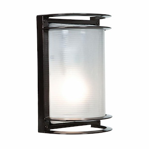 Nevis-One Light Outdoor Wall Mount-7 Inches Wide by 10.5 Inches Tall