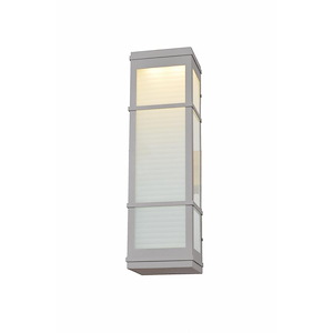 Metropolis-28W 1 Led Large Outdoor Wall Mount-5.85 Inches Wide By 20 Inches Tall - 1207408