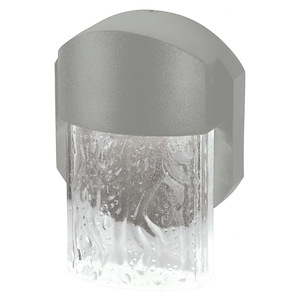 Mist-Outdoor Large Wall Sconce in Transitional Style-7.25 Inches Wide by 10 Inches Tall