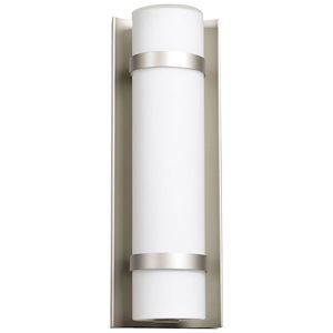 Cilindro-8W 1 Led Small Outdoor Wall Mount-4.38 Inches Wide By 12.38 Inches Tall - 616389