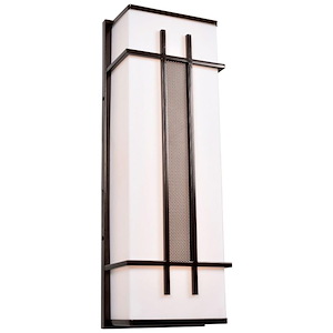 Tuxedo-25W 1 LED Small Wall Mount-9 Inches Wide by 26 Inches Tall