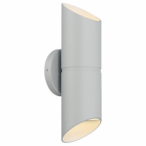 Marino - 24W 2 LED Outdoor Wall Mount In Contemporary Style-14 Inches Tall and 4.75 Inches Wide - 1265339