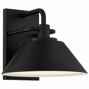 Avalon - 12W 1 LED Large Outdoor Wall Sconce In Modern Style-10.25 Inches Tall and 13 Inches Wide - 1283897