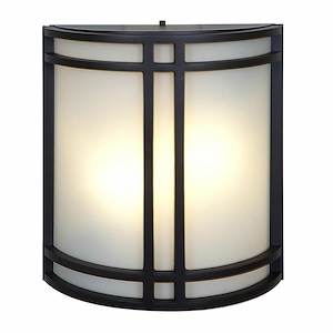 Artemis-20W 2 LED Outdoor Wall Mount in Contemporary Style-10.25 Inches Wide by 11.5 Inches Tall