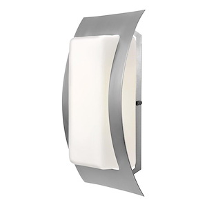 Eclipse-9W 1 Led Wall Sconce-9.25 Inches Wide By 14 Inches Tall