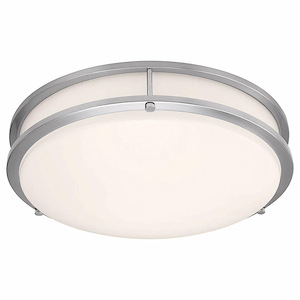 Solero Ii-26W 1 Led Flush Mount In Contemporary Style-14 Inches Wide By 4 Inches Tall - 1012370