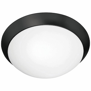 Cobalt - 1 Light Small Flush Mount In Modern Style-3.75 Inches Tall and 11.25 Inches Wide
