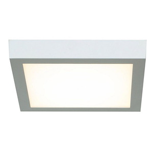 Strike 2.0-16W 1 LED Square Flush Mount-9.5 Inches Wide by 1.5 Inches Tall - 544493