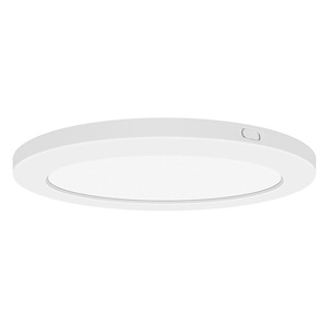 ModPLUS-18W 1 LED Flush Mount in Contemporary Style-9 Inches Wide by 0.5 Inches Tall