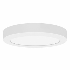 Modplus-18W 1 Led Flush Mount In Contemporary Style-9 Inches Wide By 1.75 Inches Tall
