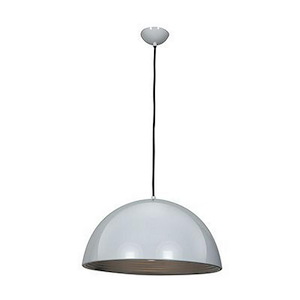 Astro-One Light Dome Pendant-16 Inches Wide by 8 Inches Tall