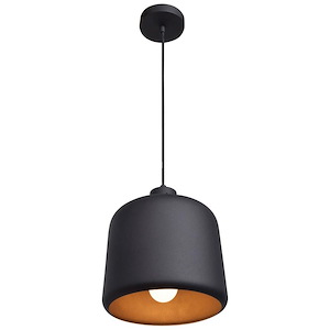 Nostalgia-10W 1 LED Pendant in Transitional Style-10 Inches Wide by 10.5 Inches Tall - 616372
