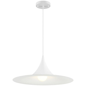 Costa - 4W 1 LED Pendant In Contemporary Style-8.25 Inches Tall and 19 Inches Wide
