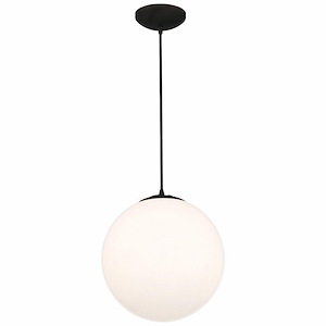 Pearl - 1 Light Large Pendant In Mid-Century Modern Style-17 Inches Tall and 15.75 Inches Wide - 1283956