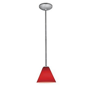 Martini-11W 1 LED Rod Pendant-7 Inches Wide by 6 Inches Tall - 520749