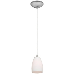 Sherry-12W 1 LED Cord Pendant-4.5 Inches Wide by 6 Inches Tall