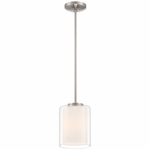 Seville - 10W 1 LED Pendant In Modern Style-9.5 Inches Tall and 7 Inches Wide