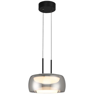 Chloe - 20W 1 LED Pendant-6.25 Inches Tall and 13.75 Inches Wide
