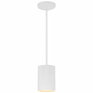 Pilson - 1 Light Small Pendant with Rigid Stem In Modern Style-6.5 Inches Tall and 4.75 Inches Wide