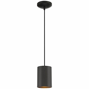 Pilson - 10W 1 LED  Small Pendant In Modern Style-6.5 Inches Tall and 4.75 Inches Wide - 1283888
