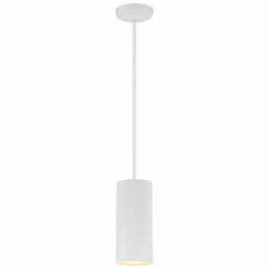 Pilson - 1 Light Medium Pendant with Rigid Stem In Modern Style-10.5 Inches Tall and 4.75 Inches Wide
