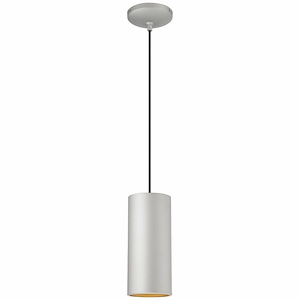 Pilson - 10W 1 LED  Medium Pendant In Modern Style-10.5 Inches Tall and 4.75 Inches Wide - 1283946