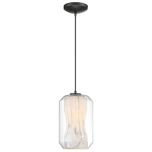 I-Biza-10W 1 Led Pendant In Contemporary Style-7 Inches Wide By 11.5 Inches Tall - 1207922