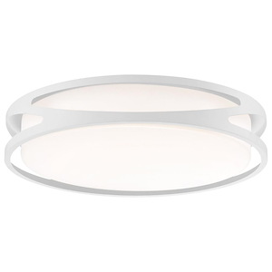 Lucia - 24W 1 LED Flush Mount-4 Inches Tall and 17.75 Inches Wide - 1340630