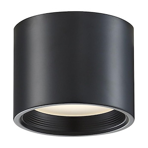 Reel-Small Flush Mount in Transitional Style-5.25 Inches Wide by 4 Inches Tall
