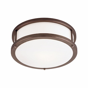 Conga Flush Mount-12 Inches Wide by 4.5 Inches Tall - 125239