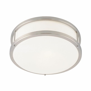Conga - 10W 1 LED Flush Mount-4.5 Inches Tall and 12 Inches Wide - 1084042