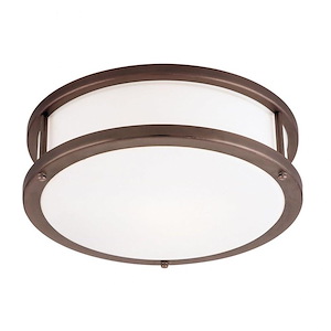 Conga-1 LED Flush Mount-16 Inches Wide by 4.5 Inches Tall - 758549