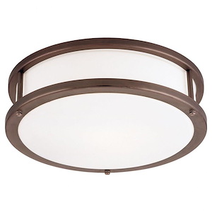Conga-1 LED Flush Mount-19 Inches Wide by 5.25 Inches Tall - 758550