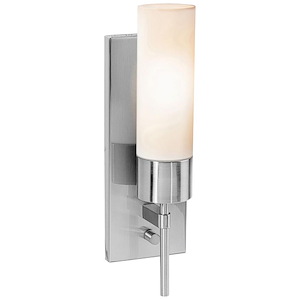 Iron-One Light Wall Sconce-4.3 Inches Wide By 14.5 Inches Tall