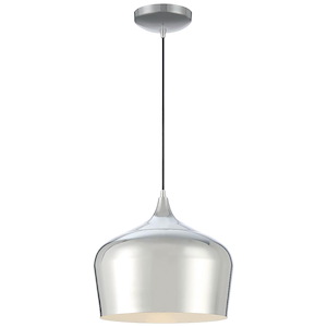 Blend - 1 Light Pendant In Contemporary Style-9 Inches Tall and 12 Inches Wide