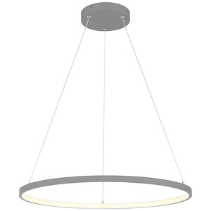 Anello - 25W 1 LED Pendant In Contemporary Style-0.75 Inches Tall and 15.75 Inches Wide - 1265391