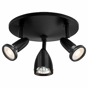 Cobra - Spotlight Cluster in Contemporary Style-10 Inches Wide by 4 Inches Tall - 1011784