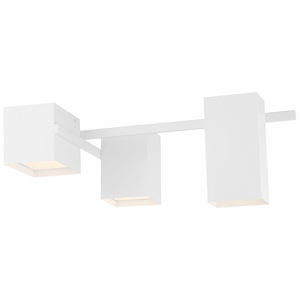 Madrid-24W 1 LED Flush Mount in Contemporary Style-25 Inches Wide by 8.5 Inches Tall