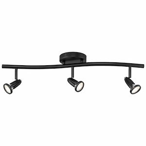 Cobra-16.5W 3 Led Wall/Flush Mount In Contemporary Style-27 Inches Wide By 5.5 Inches Tall