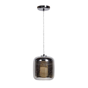 Dor - 5W 1 Led Pendant In Modern Style-8.5 Inches Tall And 7.8 Inches Wide